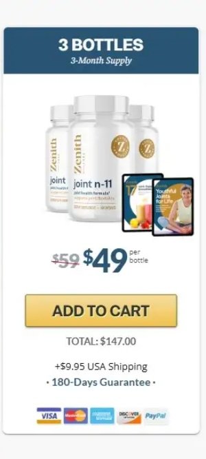 Joint N-11 buy 3 bottles joint support bundle