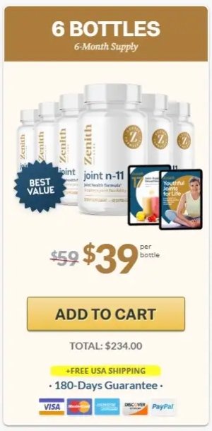 Joint N-11 buy 6 bottles joint support best value